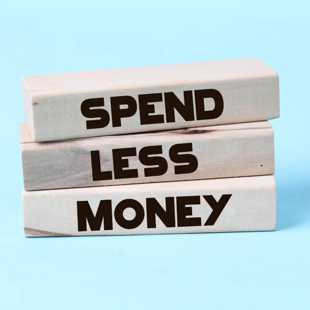 spend less money